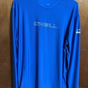 O'Neill Men's Blue Long Sleeve UV Swim Shirt/Rash Guard